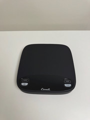 Escali Versi Coffee Scale with Timer, 6.6 lb Capacity, Black