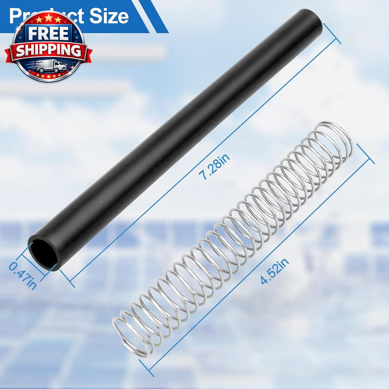 Pool Chlorinator PVC Flexible Tubes with Support Spring - for Rainbow 320, 322 C gallery