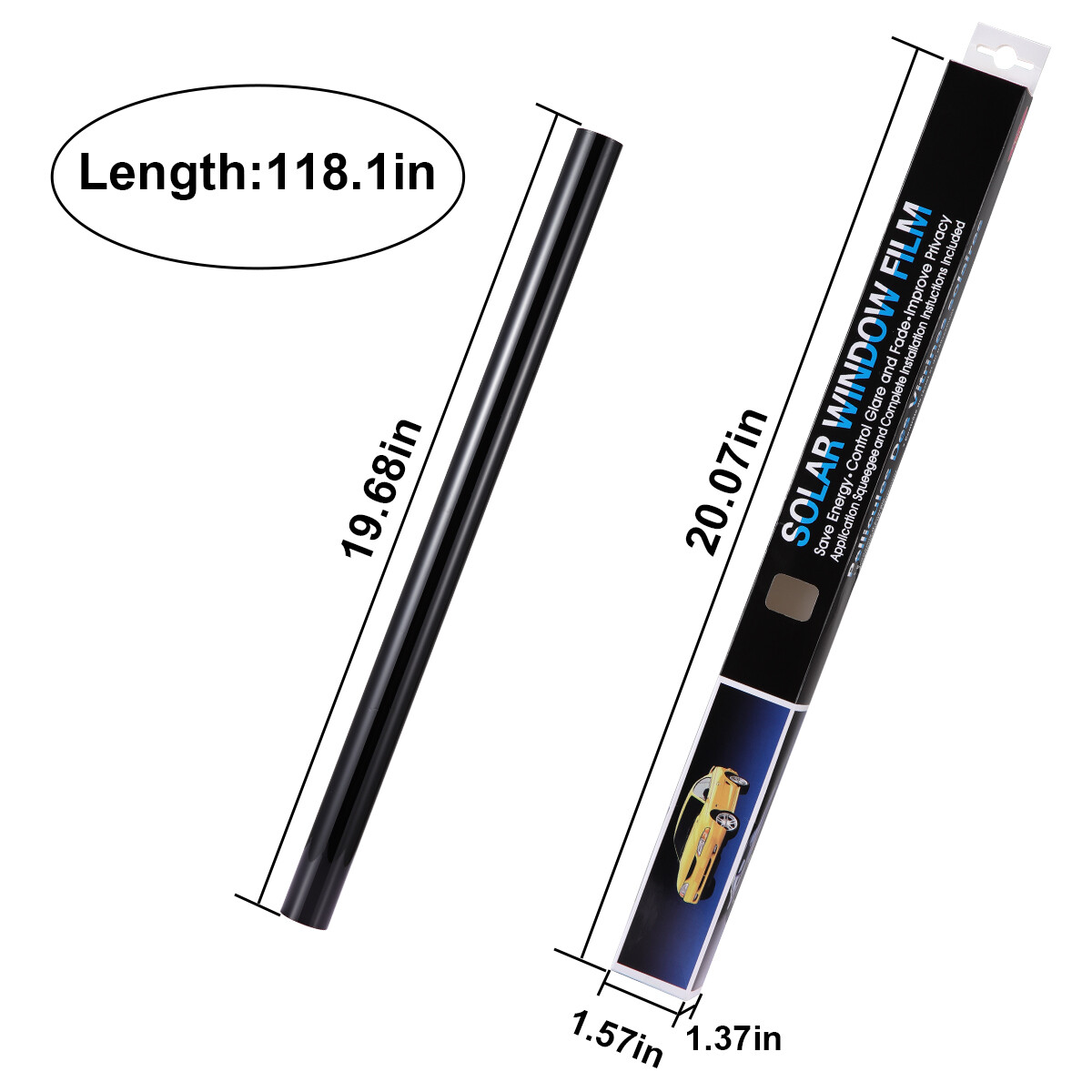 Ceramic Window Tint Roll for Home, Office, Car, Truck, Auto - Any Size & Shade gallery