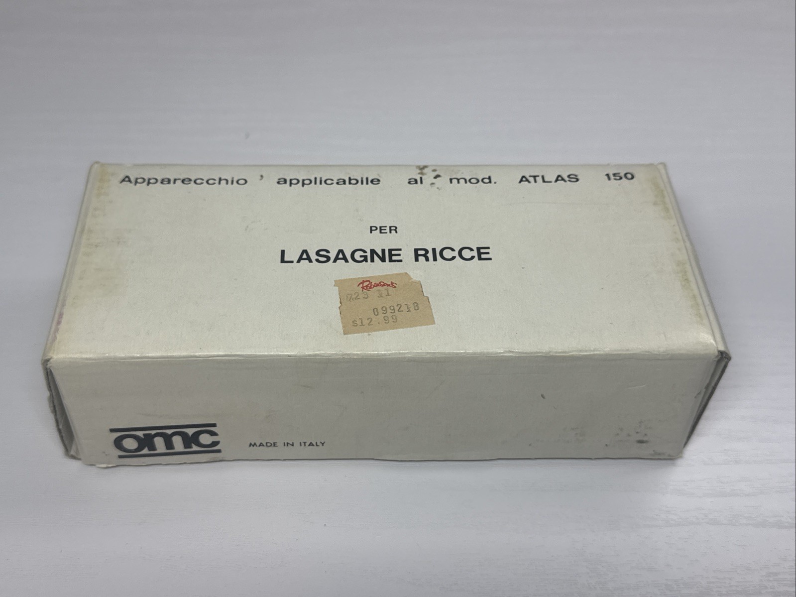Marcato Lasagna Accessory Attachment for Atlas 150 Pasta Maker - BRAND NEW! gallery