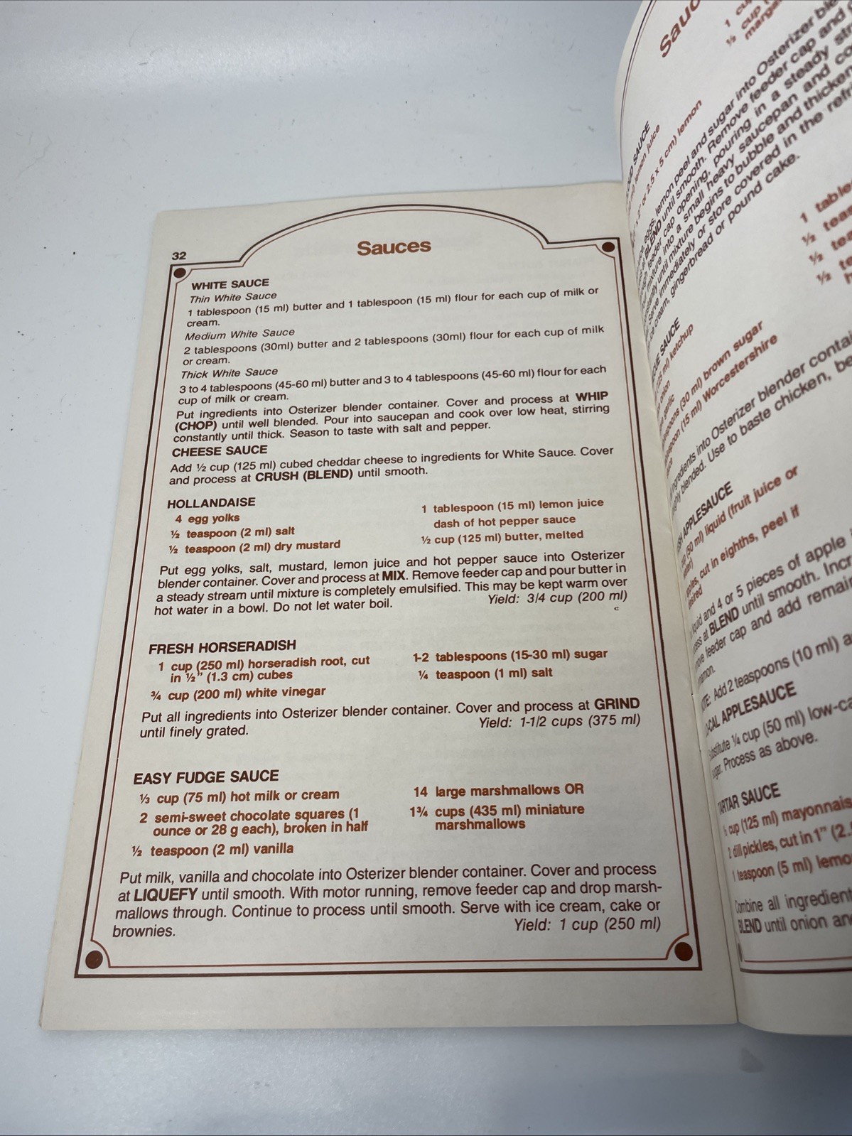 Osterizer Liquefier - Blender Recipes & Instructions 1983-1984 gallery