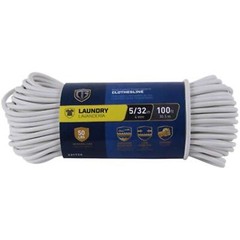Tru-guard 641951 Plastic Clothesline W/ 20 Lbs Safety Work Load, 5/32″ X 100′