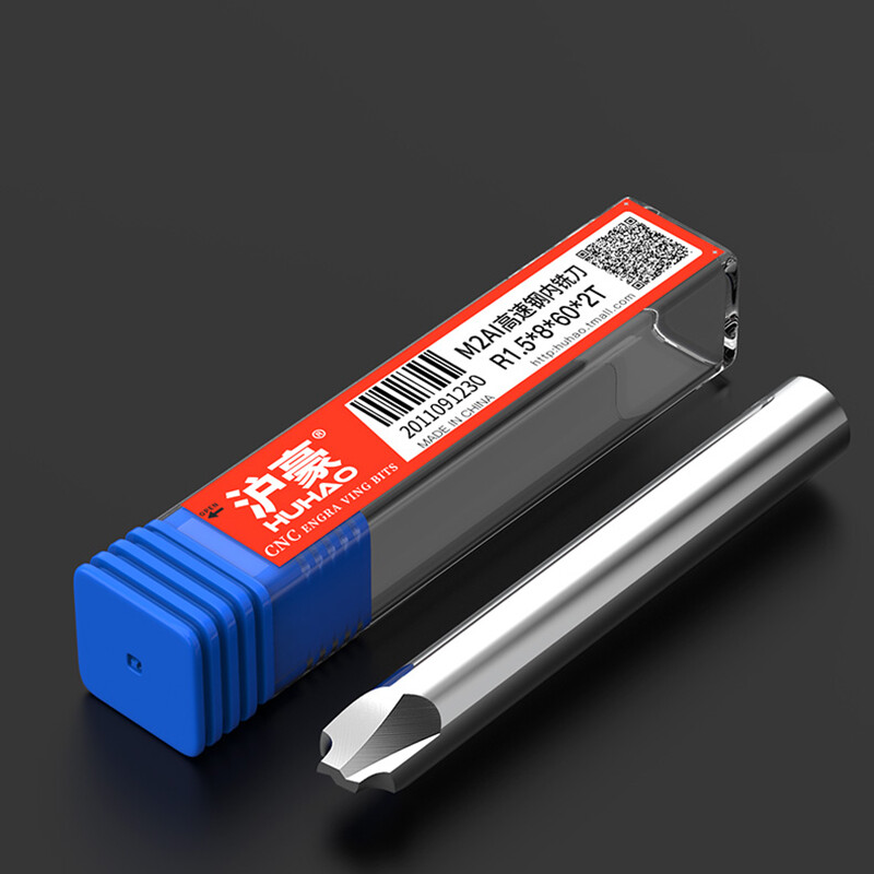 HSS Corner Rounding End Mill Radius Mill Cutter For Steel Copper Aluminum R1-R16 gallery