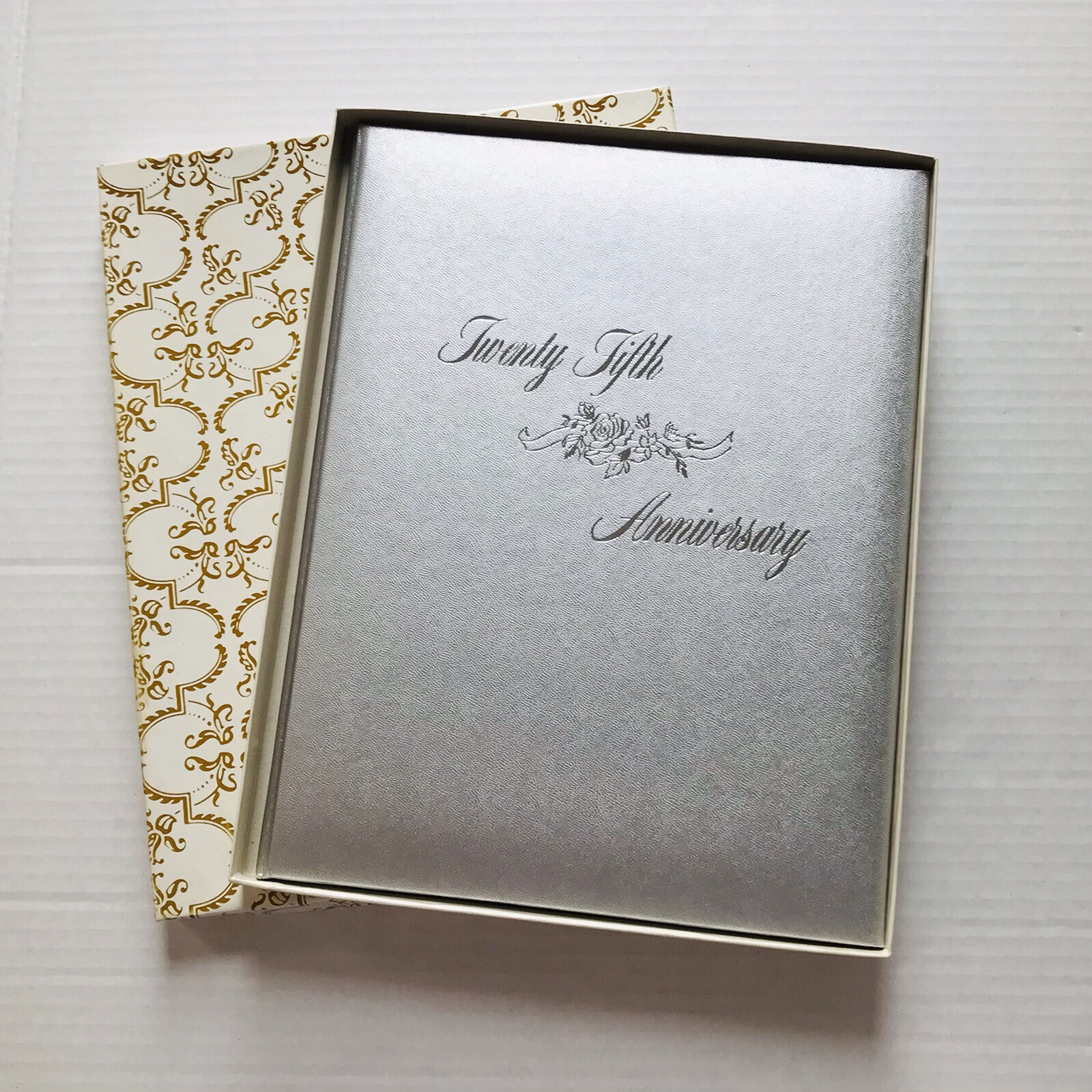 Samuel Ward Twenty Fifth Silver Anniversary Wedding Memory Book HB 1970 gallery