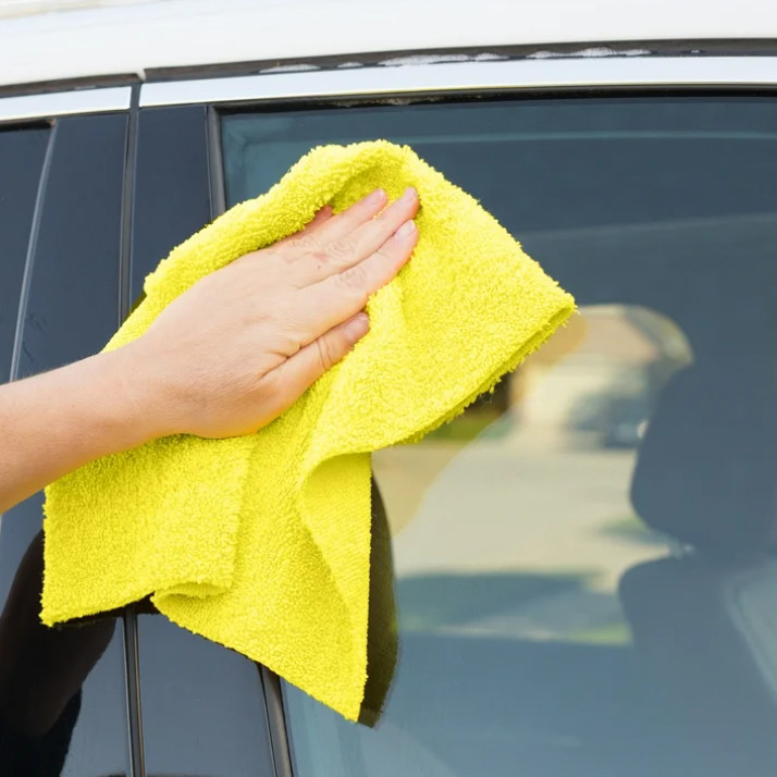 Auto Drive Multipurpose Microfiber Towels 14"" x 14"" Multicolor 30 Pack gallery
