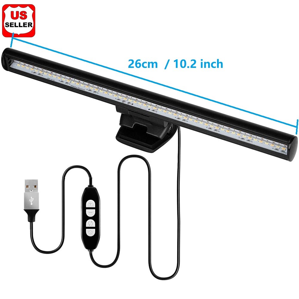 LED Screen Bar Light USB Computer Monitor Eye-Caring Reading Desk Lamp Dimmable gallery