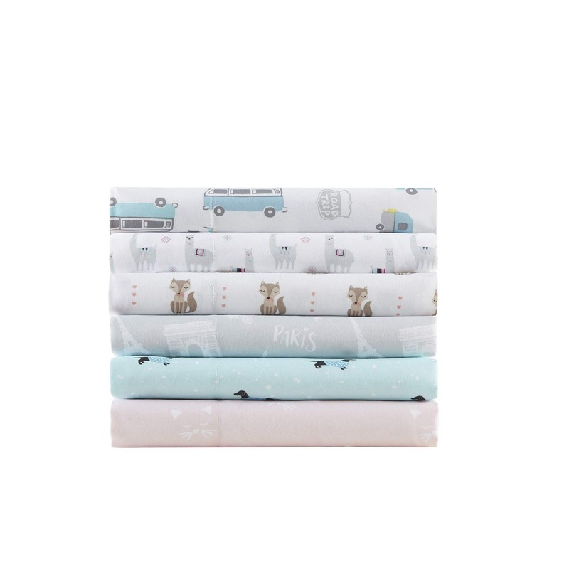 Intelligent Design Microfiber Cozy Bed Sheet Set, Modern All Season Bedding &... gallery