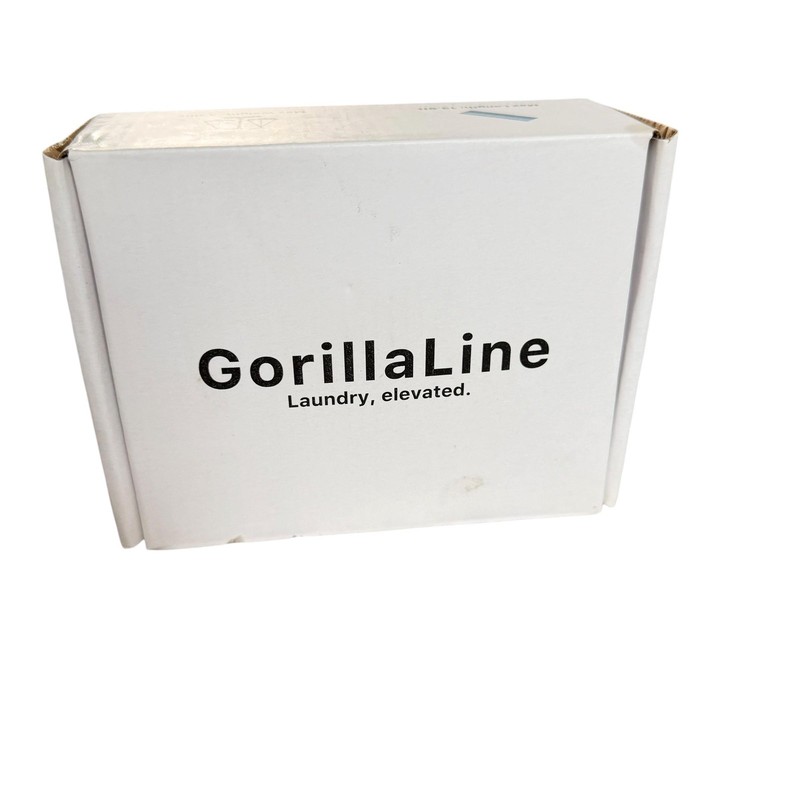 GorillaLine Heavy Retractable Clothesline Small Wall Mount 13.9 Ft 44 Lb White gallery
