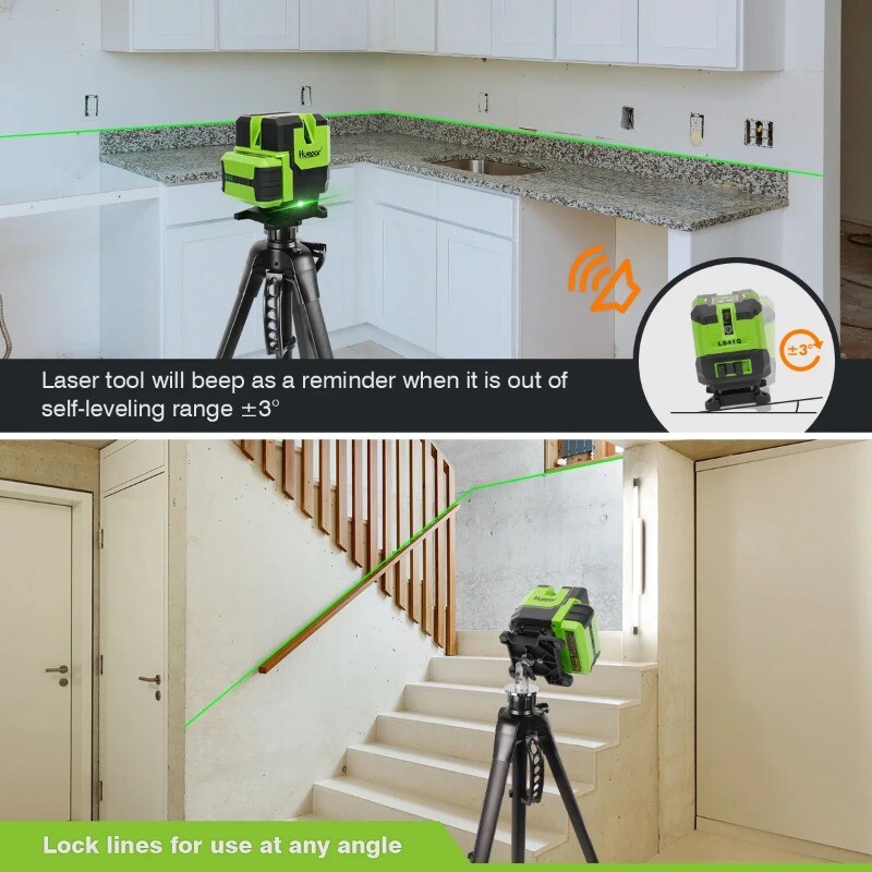 LD Green Laser Level Sticker Floor Meter 5 Line 8 Line Infrared Sticker Floor gallery