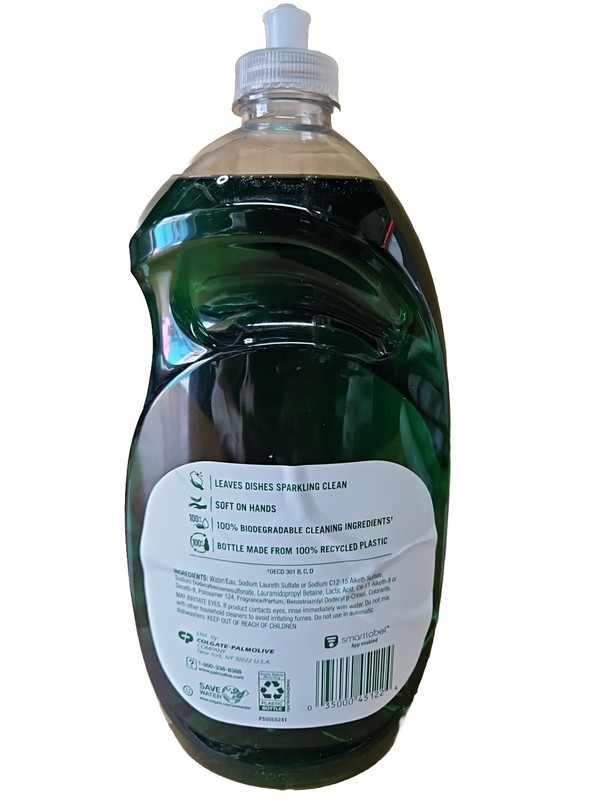 Palmolive Ultra Original Refill Size Dish Soap Green 2 Packs Of 56 fl. oz gallery