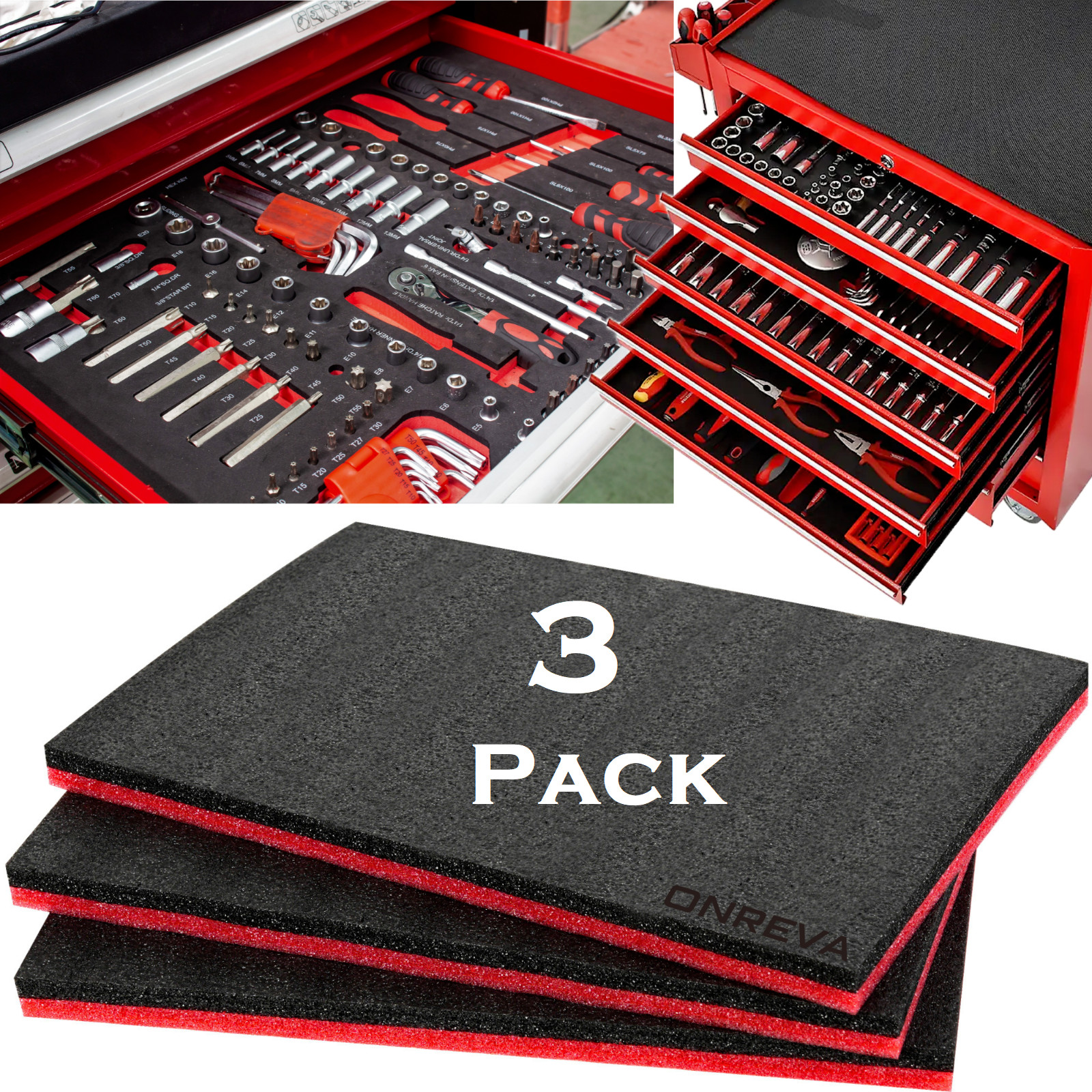 Tool Box Foam Inserts for Cases Polyethylene Foam Sheets Toolbox Foam Organizer gallery