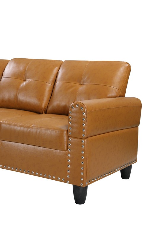98" Wide L-Shaped Sectional Sofa Set Chaise Living Room Couch Storage Ottoman gallery