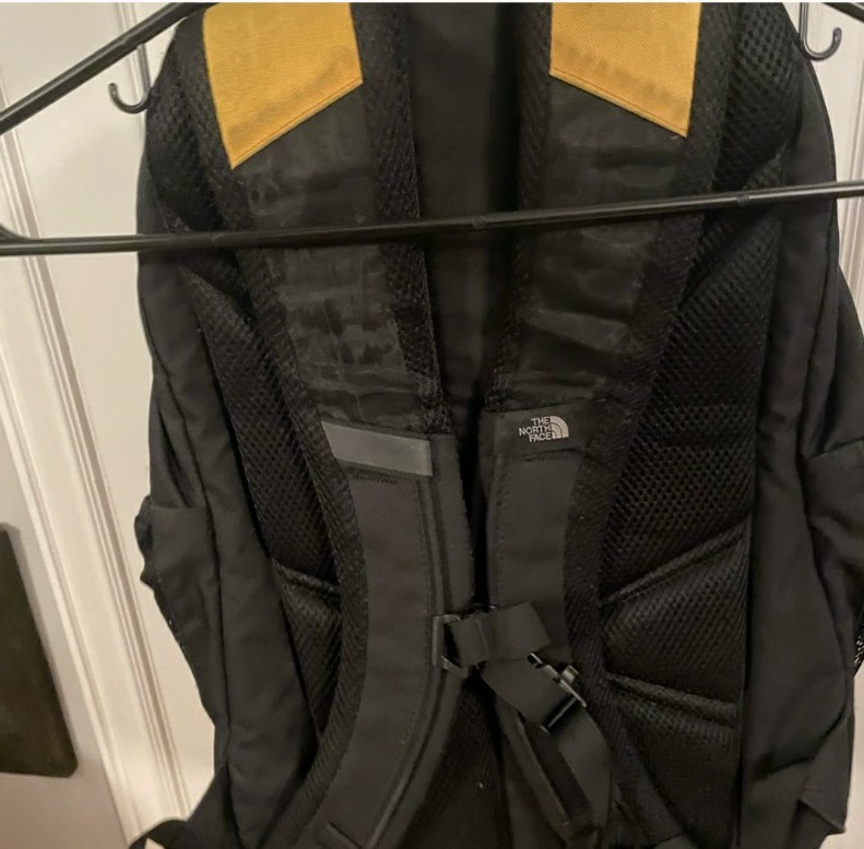 The North Face Black And Yellow Jester Back Pack 5