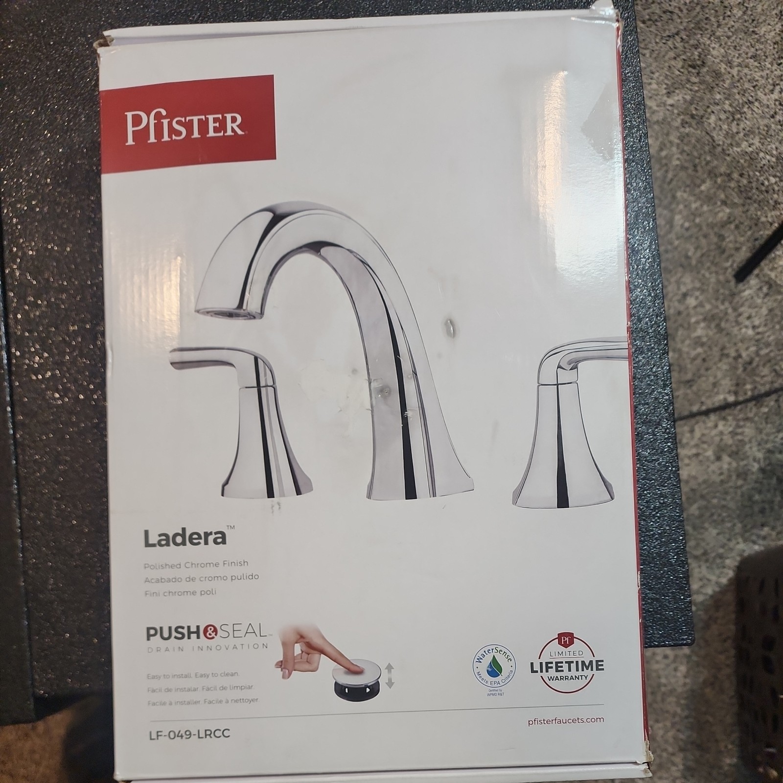 Pfister Ladera 8 in. Widespread 2-Handle Bathroom Faucet in Polished Chrome gallery