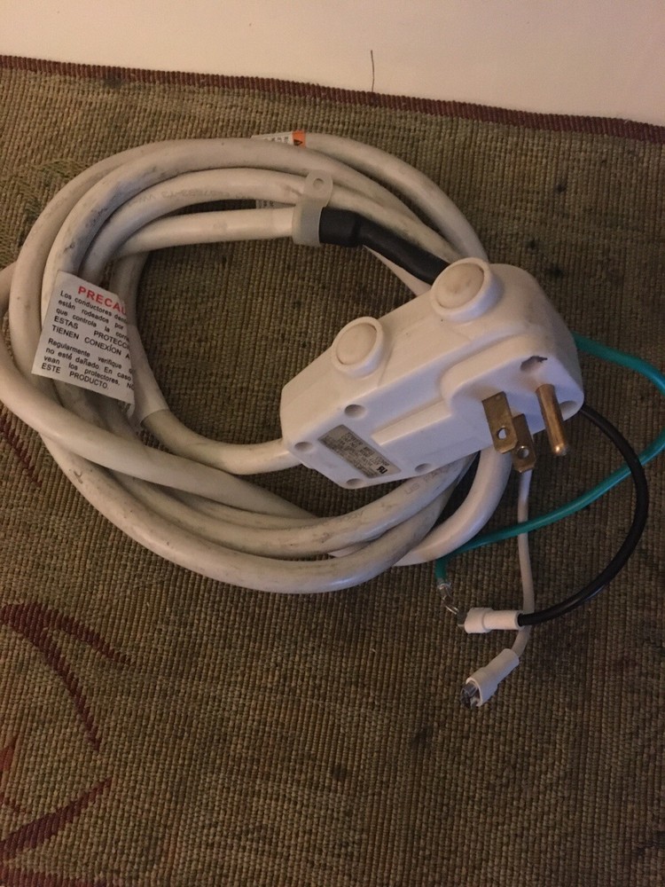 GE &Frigidaire &Friedrich &Midea &Sharp LCDI 15A 120VAC 1800W Power Supply Cable
