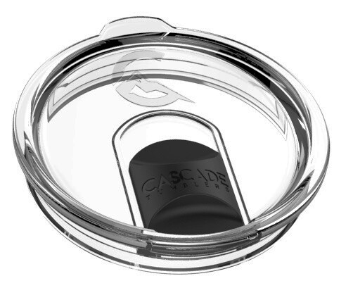 CASCADE TUMBLERS 20OZ 30OZ TRITAN SPLASH PROOF LID FITS YETI OZARK gallery