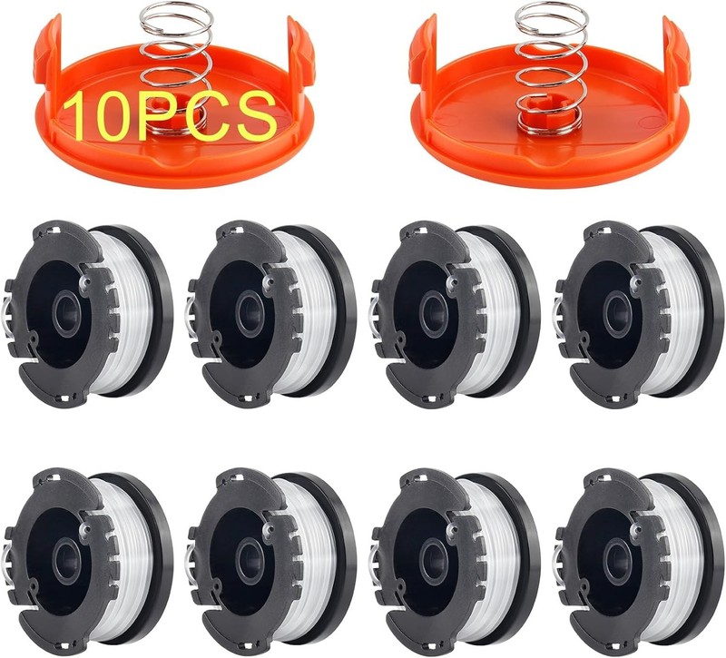 Complete 10-Pack Weed Eater String for Black+Decker - Easy Automatic Replacement gallery