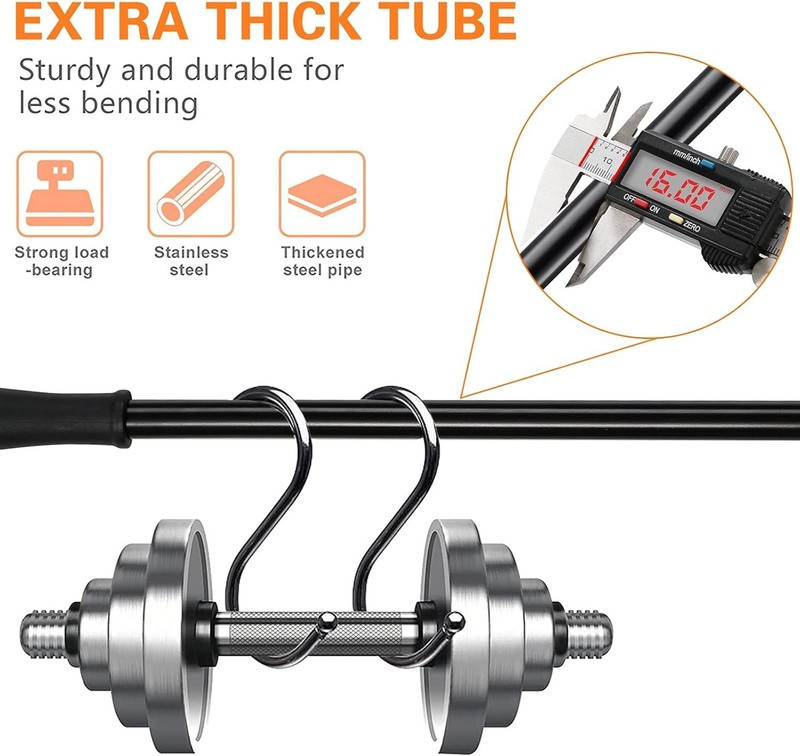 Thicker 46-Inch Fire Poker - Rust-Resistant & Easy to Assemble for Outdoor Use gallery