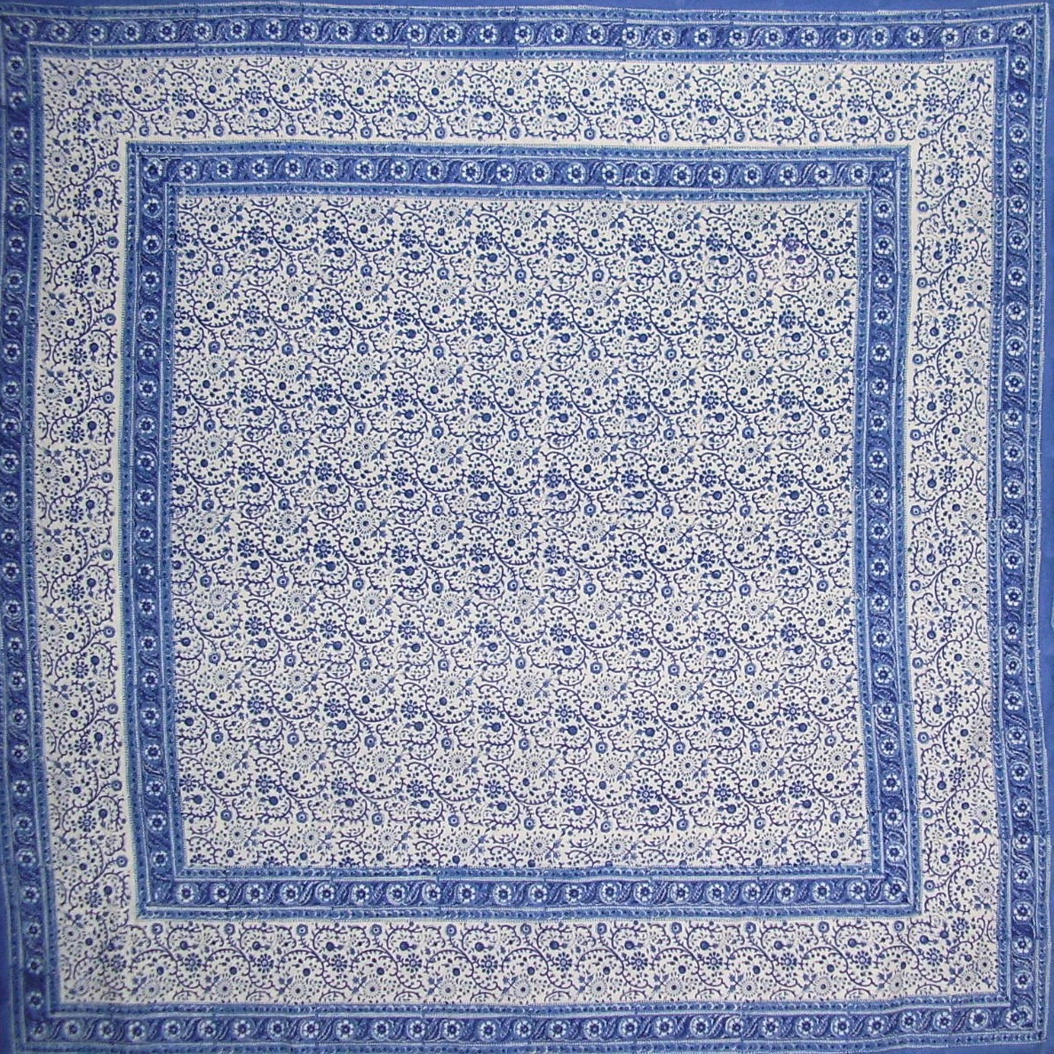 Rajasthan Block Print Reversible Duvet Cover Cotton 92" x 88" Fits Full-Queen gallery