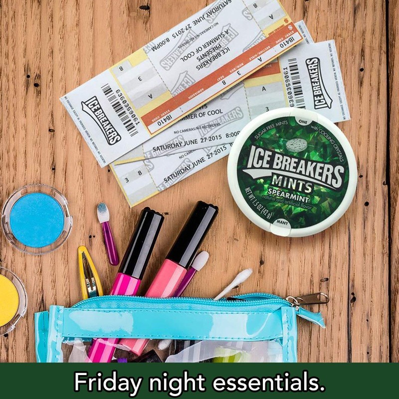 Ice Breakers Spearmint Mints, 1.5-Ounce Pucks (Pack of 16) gallery