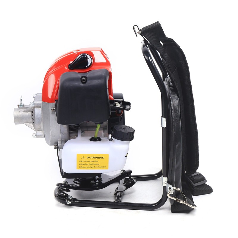 43CC 2 Stroke Backpack Gas Garden Brush Cutter Grass Trimmer Lawn Mower 3 in 1 gallery
