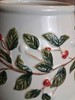 Yankee Candle Christmas Topper Berries 4 1/4" Tall Perimeter Top 4" Bottom 71/4" gallery