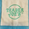 Trader Joe’s 2026 Mini Canvas Pastel 2 Reusable Tote Bags Blue- BRAND NEW | US gallery