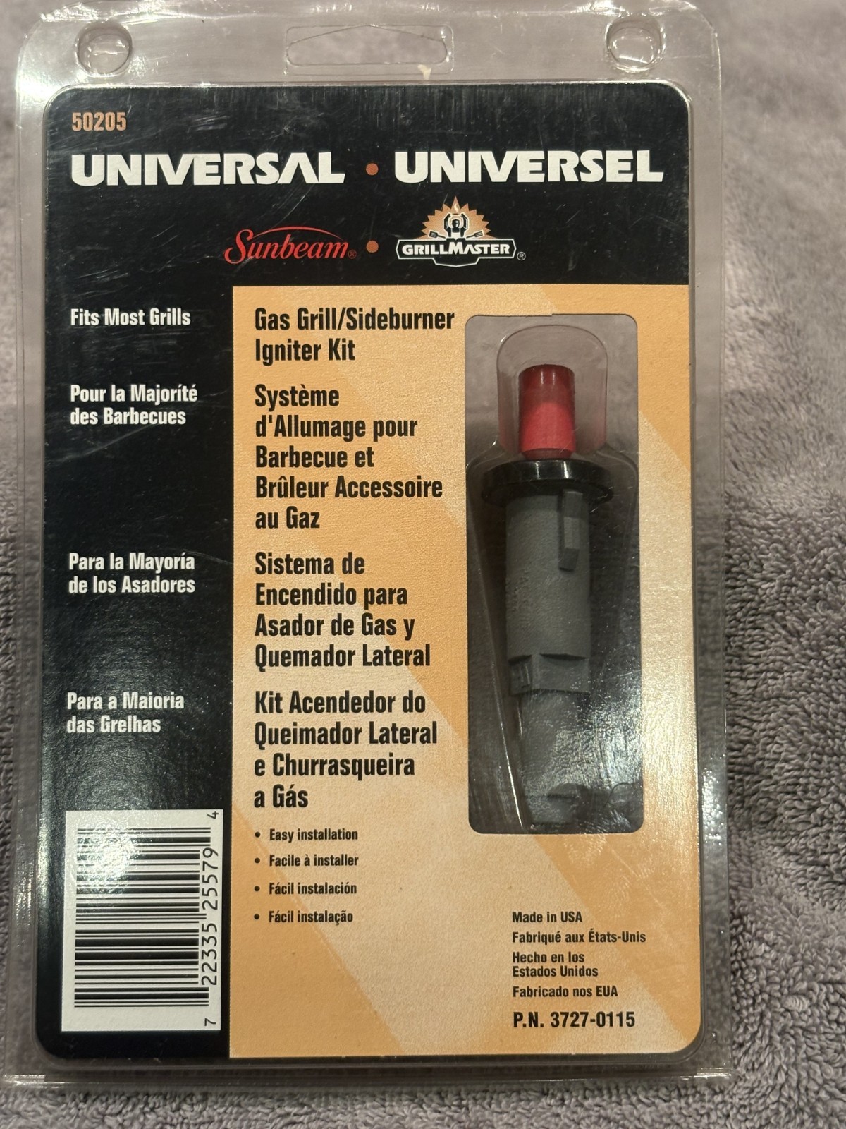 SUNBEAM GRILL MASTER UNIVERSAL IGNITER KIT FOR MOST GAS GRILLS/SIDEBURNERS NIP gallery