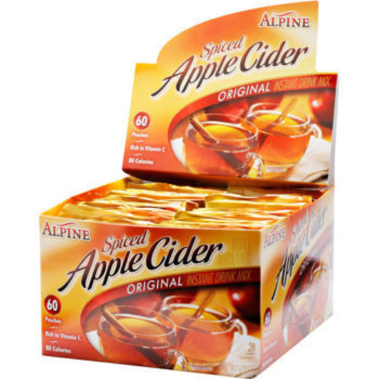 120 Alpine Spiced Apple Cider Original Instant Drink Mix, 2 Boxes of 60 Packets gallery