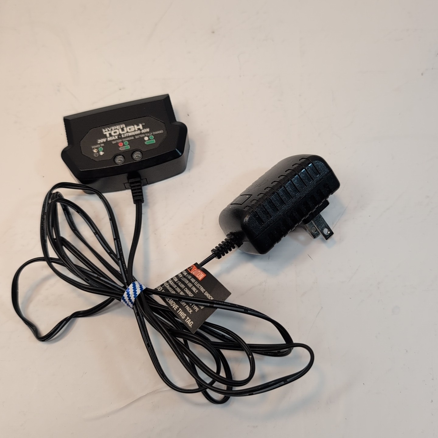 HyperTough 20V Max Lithium-Ion Power Tool Battery Charger JS-22055-117UN - Works gallery