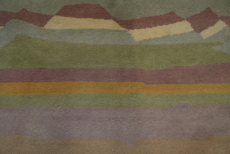 Handmade Contemporary Wool Carpet Vegetable Dye Gabbeh Style Area Rug 6x9 Ft gallery
