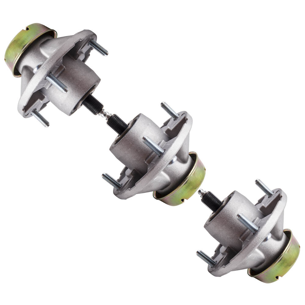 3 Pack Spindle Assembly for John Deere 42M 48C 54C and 62C Decks AM144377