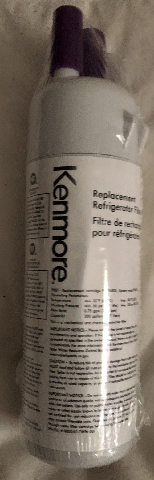 Kenmore 9081 Refrigerator Water Filter - White Factory Sealed No Box New gallery