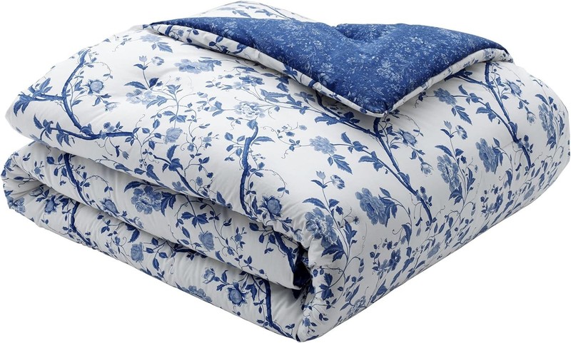 Queen Comforter Set, Soft & Reversible Cotton Bedding, Medium Weight for Rou... gallery
