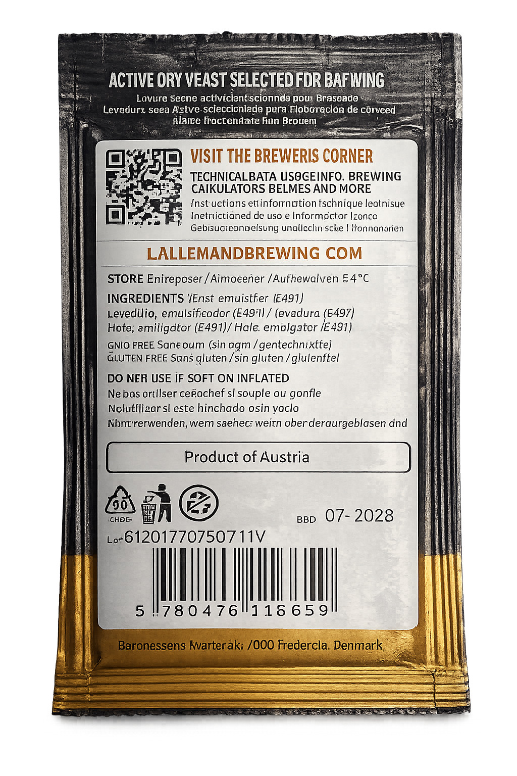 Lallemand | LalBrew ® NovaLager ™ Modern Hybrid Lager Yeast | 11 g gallery