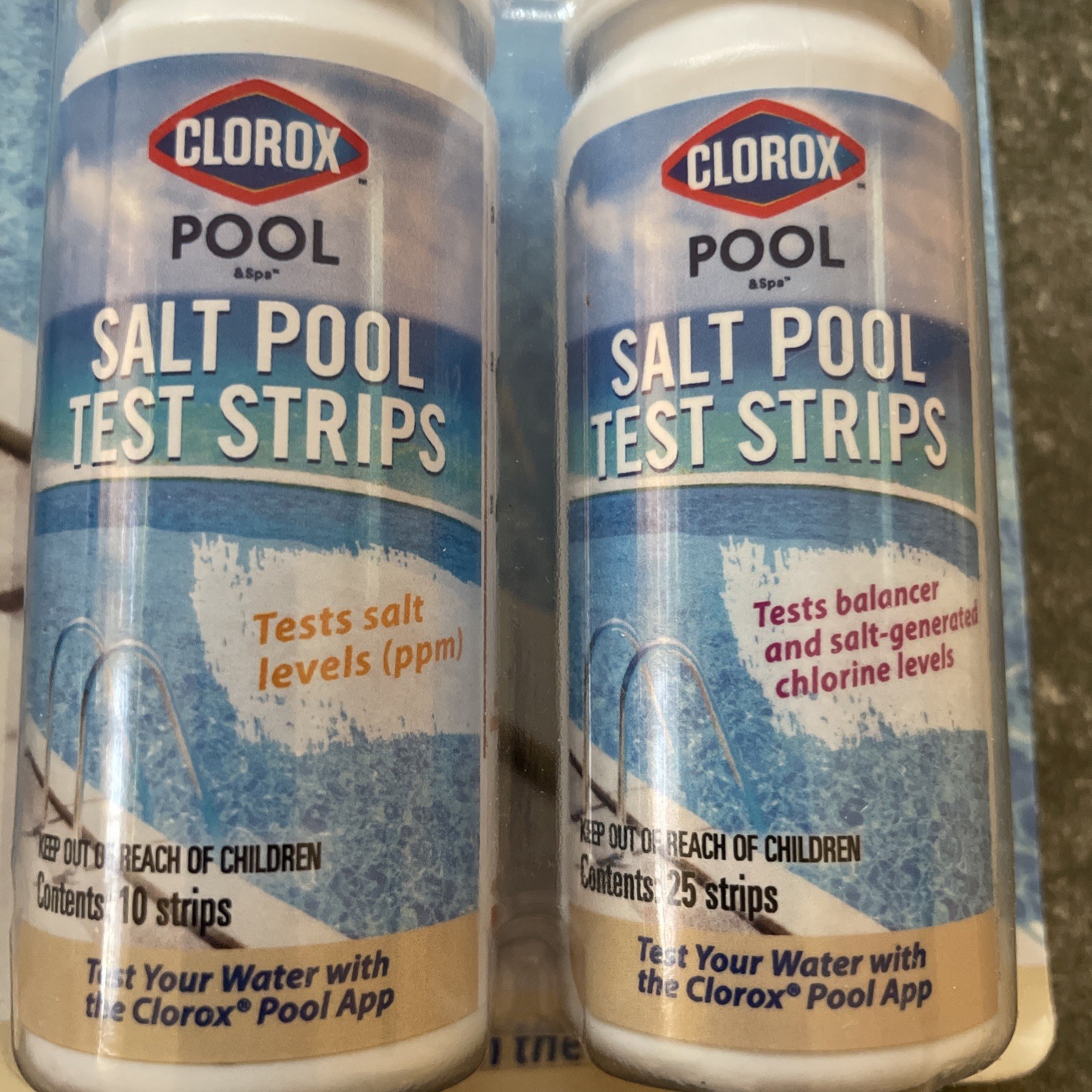 5 Packs Clorox Pool & Spa Salt Test Strips 04/2025 Lot gallery
