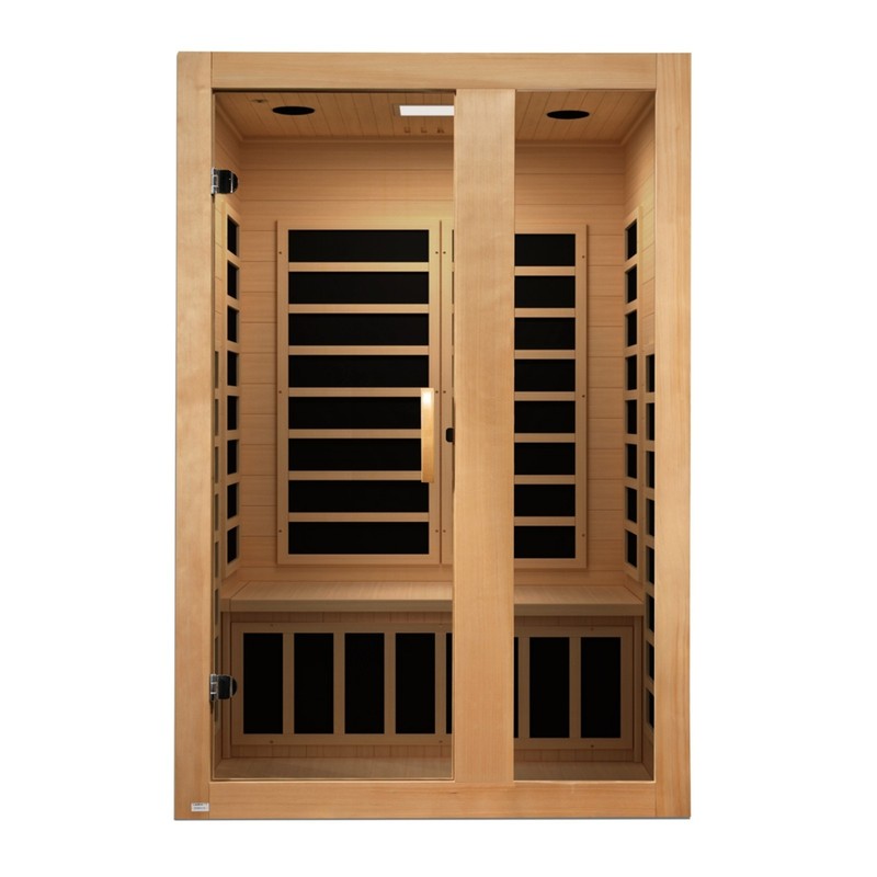 Dynamic "Serena" 2 Person Low EMF FAR IR Sauna (DYN-6229-01) gallery