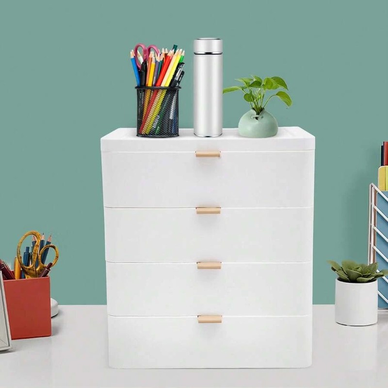 Tabletop Mount Storage Box Desk Organizer With Drawer 26 * 20.2 gallery