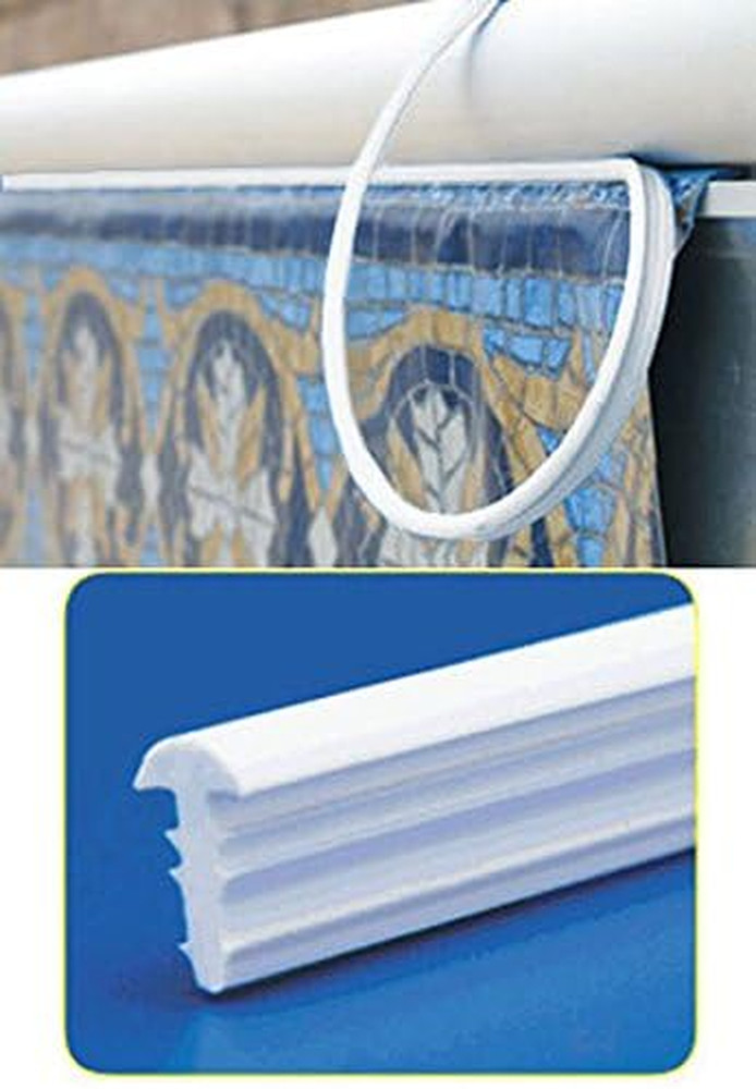 Plastic 120Ft Roll QP1562 Swimming Pool Liner Lock Beaded Wedge T-Shape