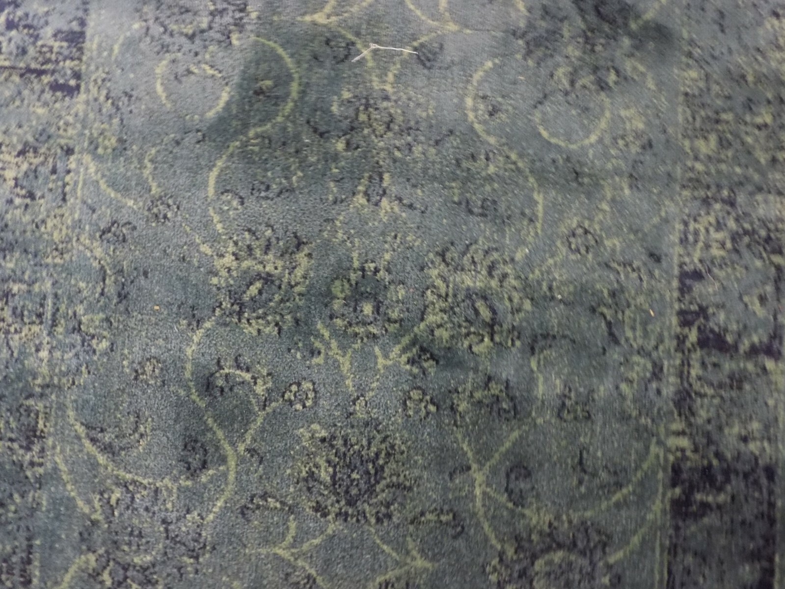 TURQUOISE / MULTI 2' X 7' Stained Rug, Reduced Price 1172576103 VTGB117-2220-27 gallery