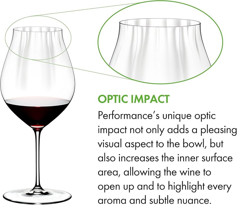 Riedel 6884/67 Glassware Performance Pinot Noir Wine Glass, Set of 2, Clear gallery