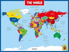 World Map To Write On