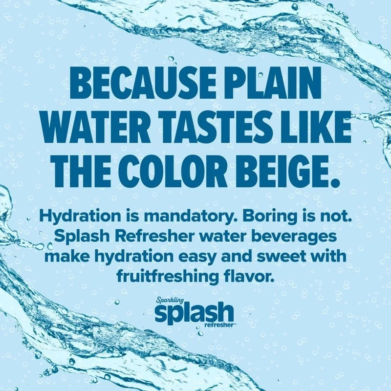 Splash Kiwi Watermelon Sparkling Water, 12 fl oz Cans (8 Pack) gallery