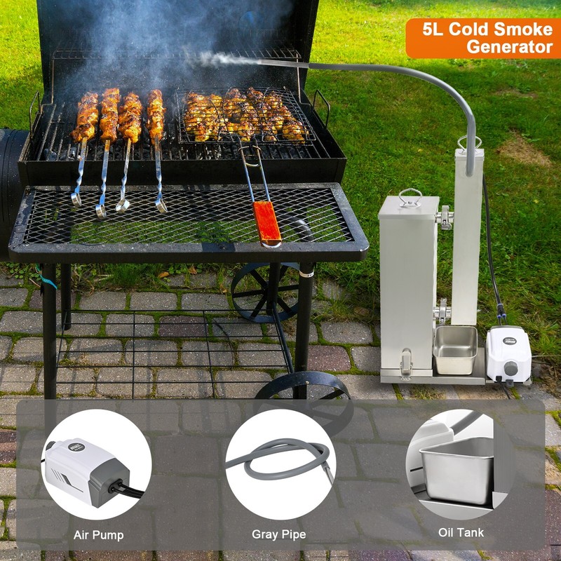Marada 5L Cold Smoke Generator Stainless Steel 16 Hours Continuous Smoke gallery