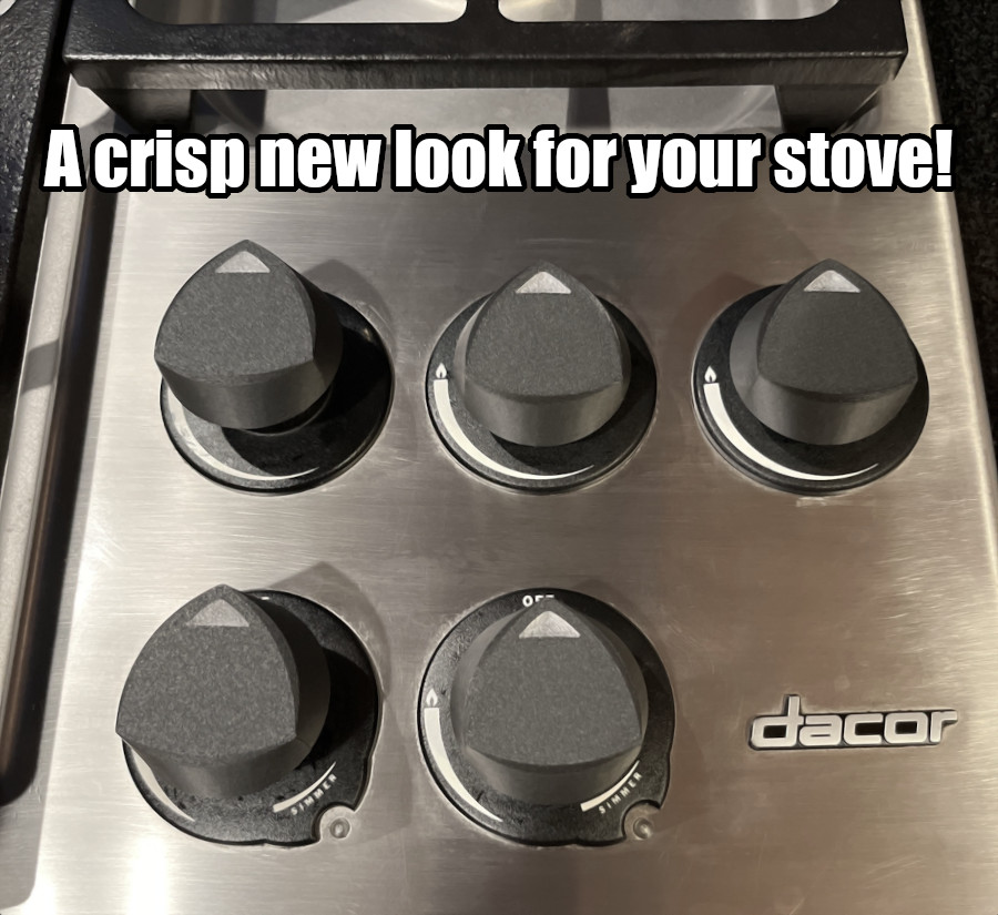 Reproduction Knob for Dacor 72731 with Light Piping for Gas Cooktop or Stovetop gallery