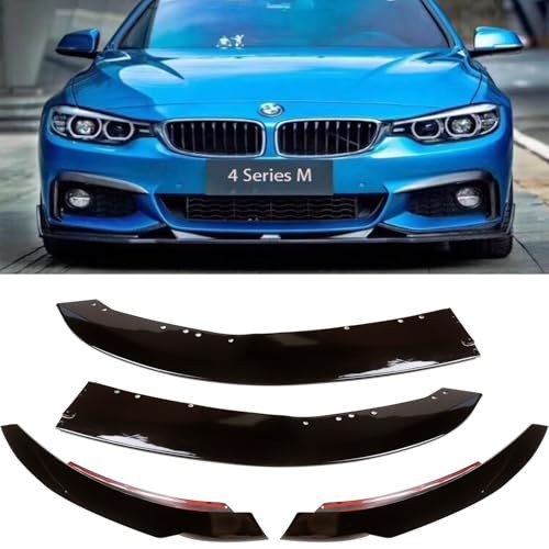 4pcs Front Bumper Lip Spoiler Kit Compatible with BMW F32 F33 F36 4 Series M gallery