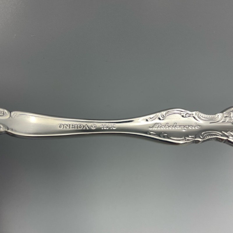 Oneida MICHELANGELO - 18/10 Stainless Steel Teaspoon (Set of Four) / New / CHINA gallery