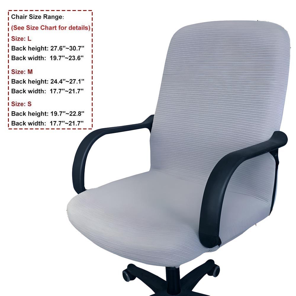 Washable elastic Office Chair Cover Soft Stretch Spandex Computer Chair Cover gallery