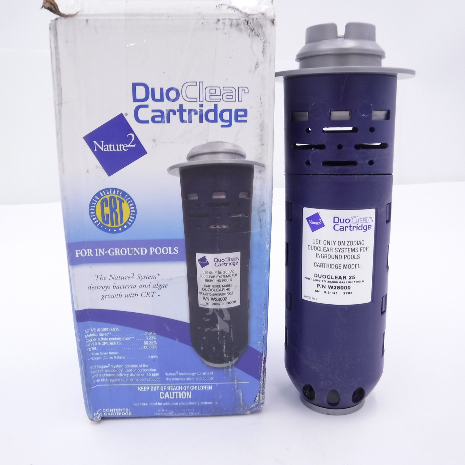 Zodiac Nature2 DuoClear Replacement Mineral Cartridge up to 25,000 Gallons gallery