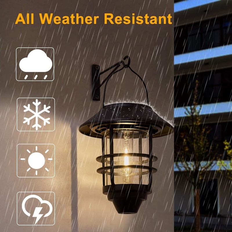 Elegant Solar Lantern Lights 2-Pack gallery